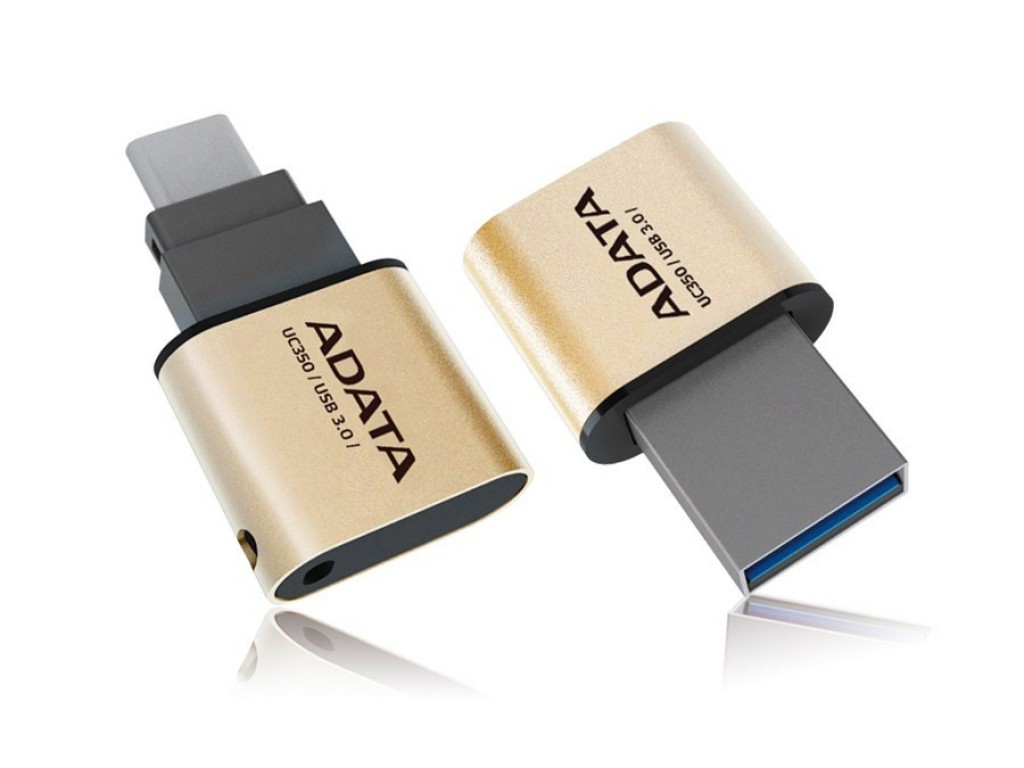 Flash Drive Adata DashDrive UC350 64GB USB 3.0 Gold