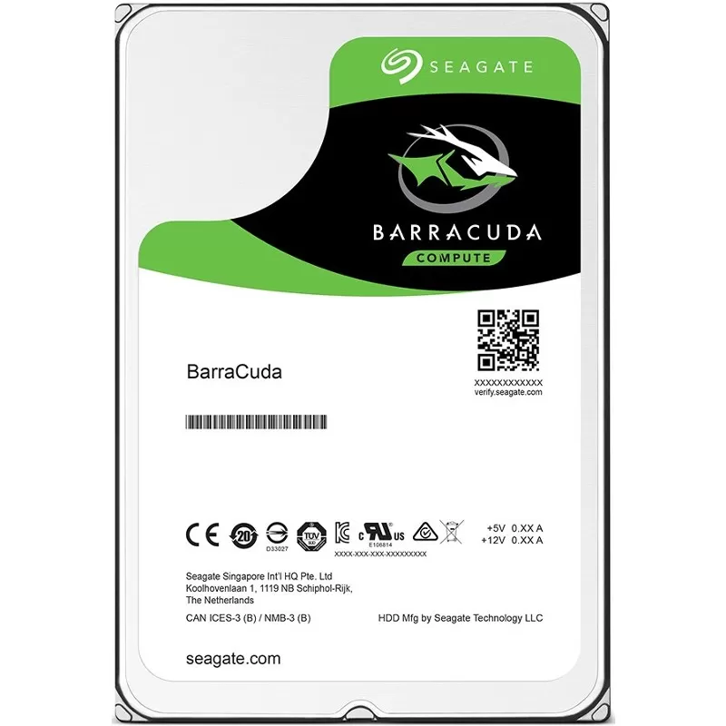 Hard Disk Notebook Seagate BarraCuda 2TB 5400RPM 128MB SATA III