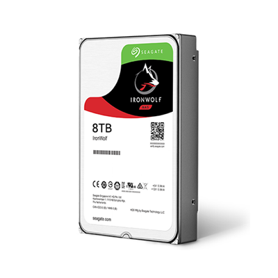 Hard Disk Desktop Seagate IronWolf 8TB 7200RPM 256MB SATA III
