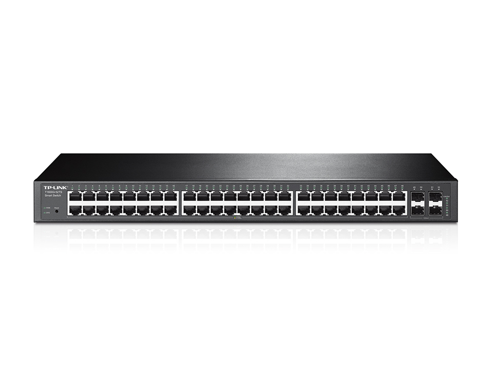 Switch Tp-Link Gigabit Smart 48 porturi RJ45 4 sloturi SFP