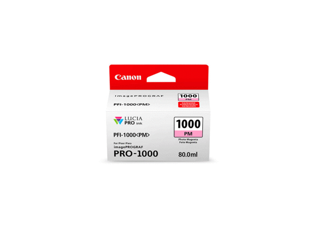 Cartus inkjet Canon PFI-1000PM Photo Magenta