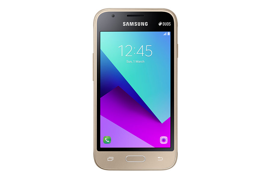 Telefon Mobil Samsung Galaxy J106 J1 Mini Prime (2016) 8GB Flash Dual SIM 3G Gold DESIGILAT