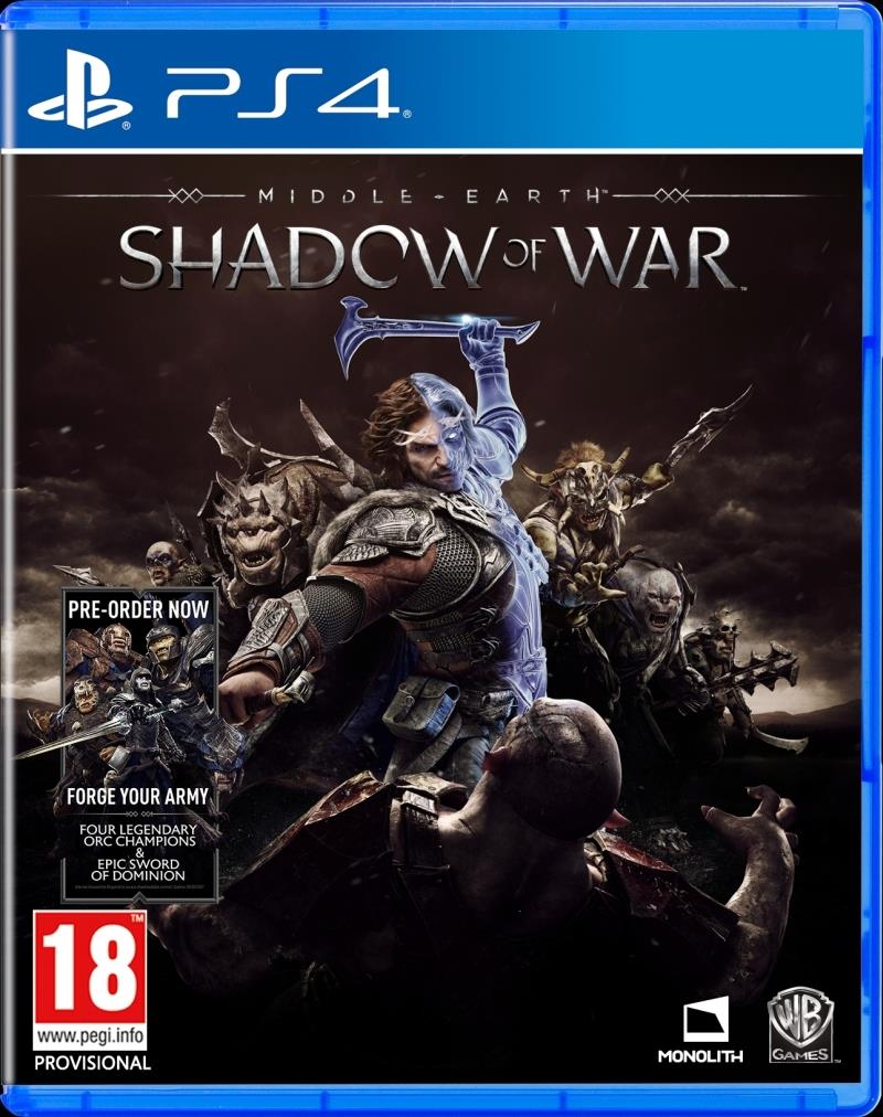 Middle Earth Shadow Of War - PS4