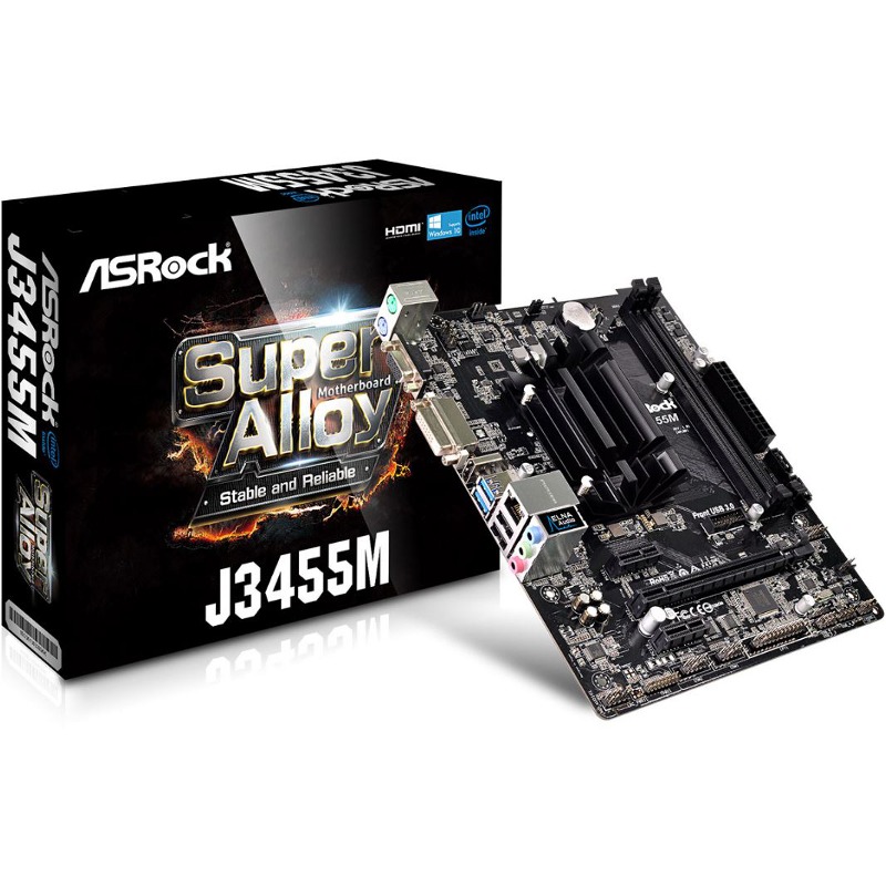 Placa de baza ASRock J3455M Procesor Integrat Intel J3455