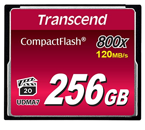 Card de memorie transcend ts256gcf800 compact flash 256gb