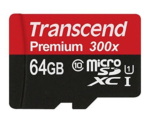 Card de memorie Transcend TS64GUSDU1 microSDXC 64GB Clasa 10 Adaptor