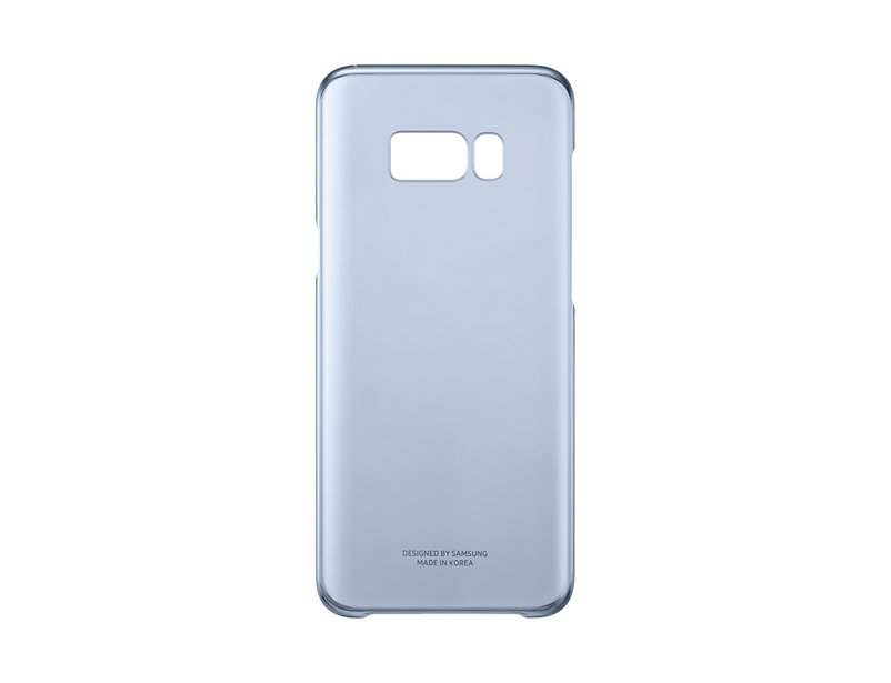 Capac protectie Clear Cover Samsung EF-QG955 pentru Galaxy S8 Plus G955 Albastru