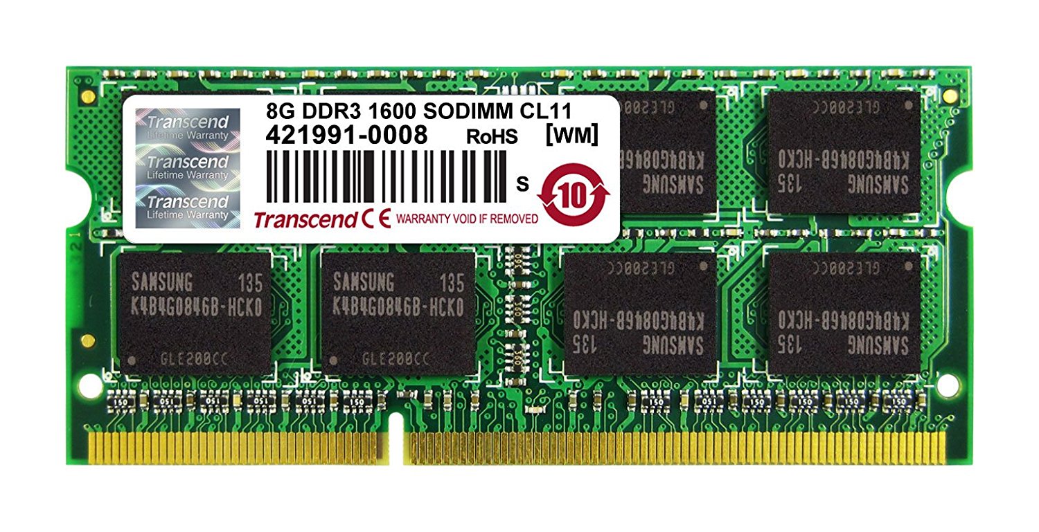 Memorie Notebook Transcend TS1GSK64V6H 8GB DDR3 1600MHz