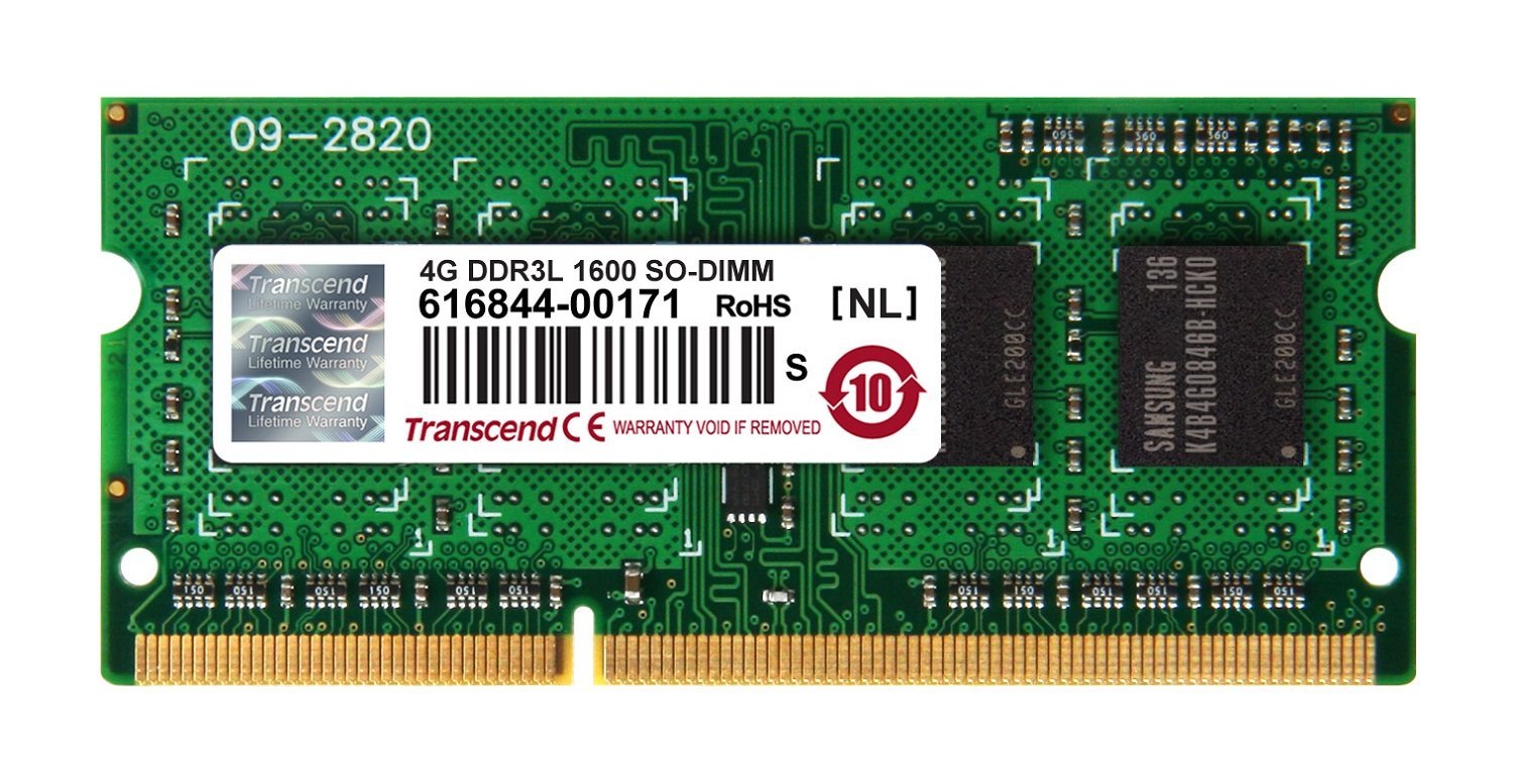Memorie Notebook Transcend TS512MSK64W6H 4GB DDR3L 1600MHz CL11