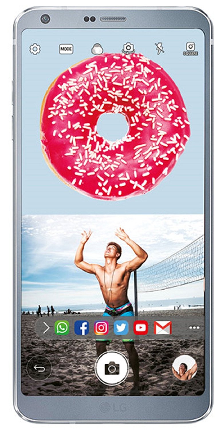 Telefon Mobil LG G6 H870 32GB Flash 4GB RAM Dual SIM 4G Platinum