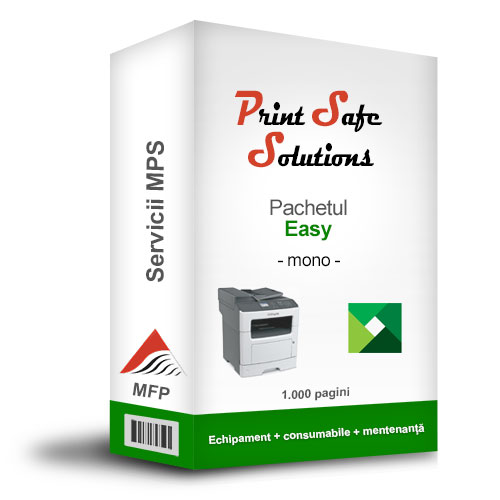 Lexmark MPS Print Safe Solutions Easy monocrom MFP