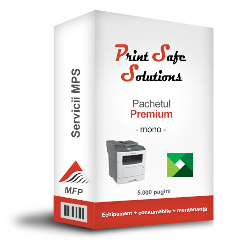 Lexmark MPS Print Safe Solutions Premium MFP A4 monocrom