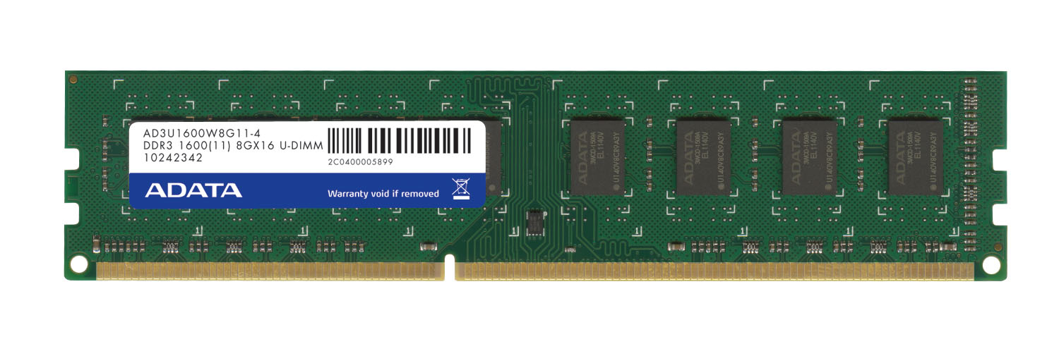 Memorie Desktop A-Data AD3U1600W8G11-S 8GB DDR3 1600MHz