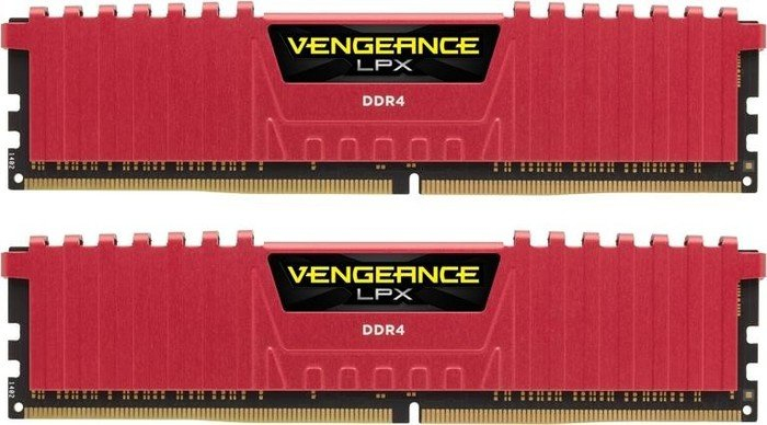 Memorie desktop corsair vengeance lpx 8gb(2 x 4gb) ddr4 2400mhz red