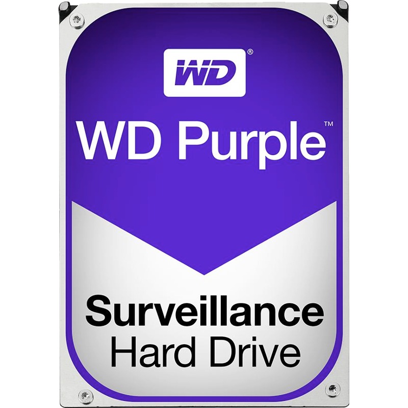 Hard Disk Desktop Western Digital WD Purple Surveillance 1TB 5400RPM SATA3 64MB