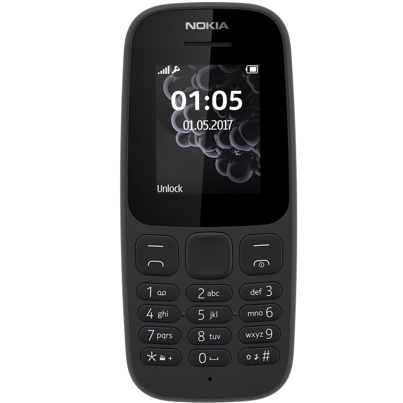 Telefon Mobil Nokia 105 (2017) Dual SIM Black