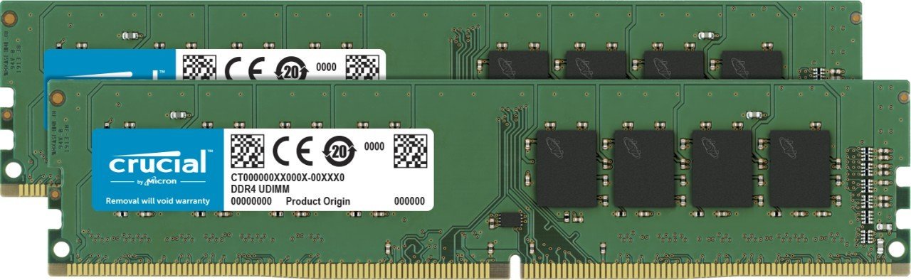 Memorie Desktop Crucial CT2K4G4DFS824A 8GB (2 x 4GB) DDR4 2400 MHz CL17