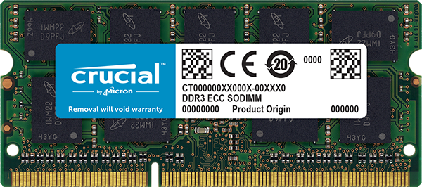 Memorie Notebook Micron Crucial CT4G3S186DJM pentru Mac 4GB DDR3L 1866MHz
