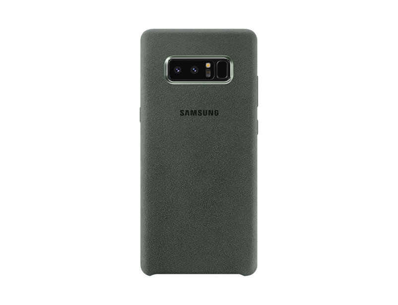 Capac protectie Alcantara Cover Samsung pentru Galaxy Note 8 N950 Gray