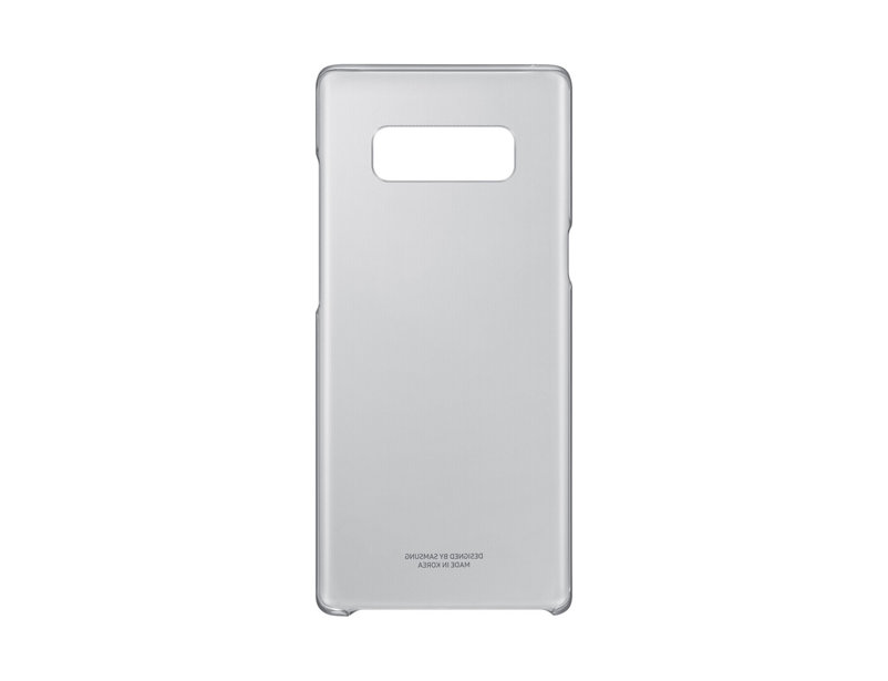 Capac protectie spate Clear Cover Samsung pentru Galaxy Note 8 N950 Negru Transparent