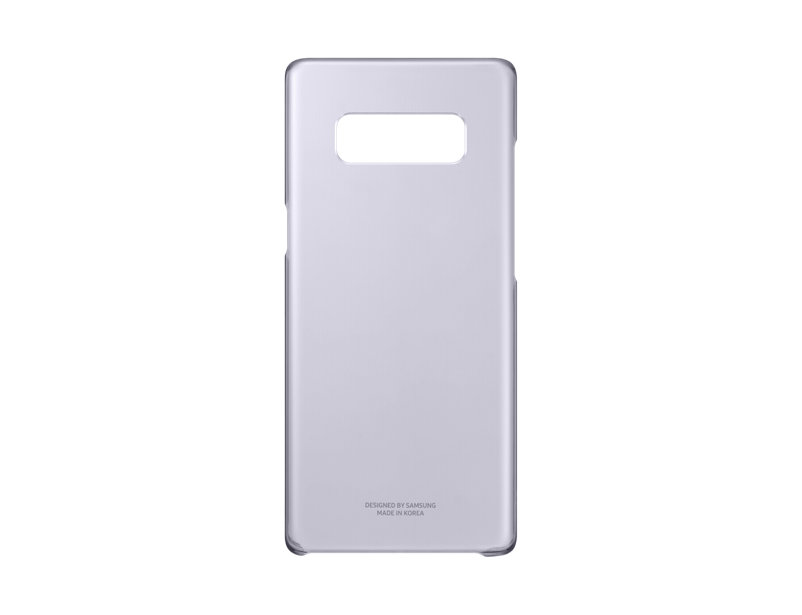 Capac protectie spate Clear Cover Samsung pentru Galaxy Note 8 N950 Violet Transparent