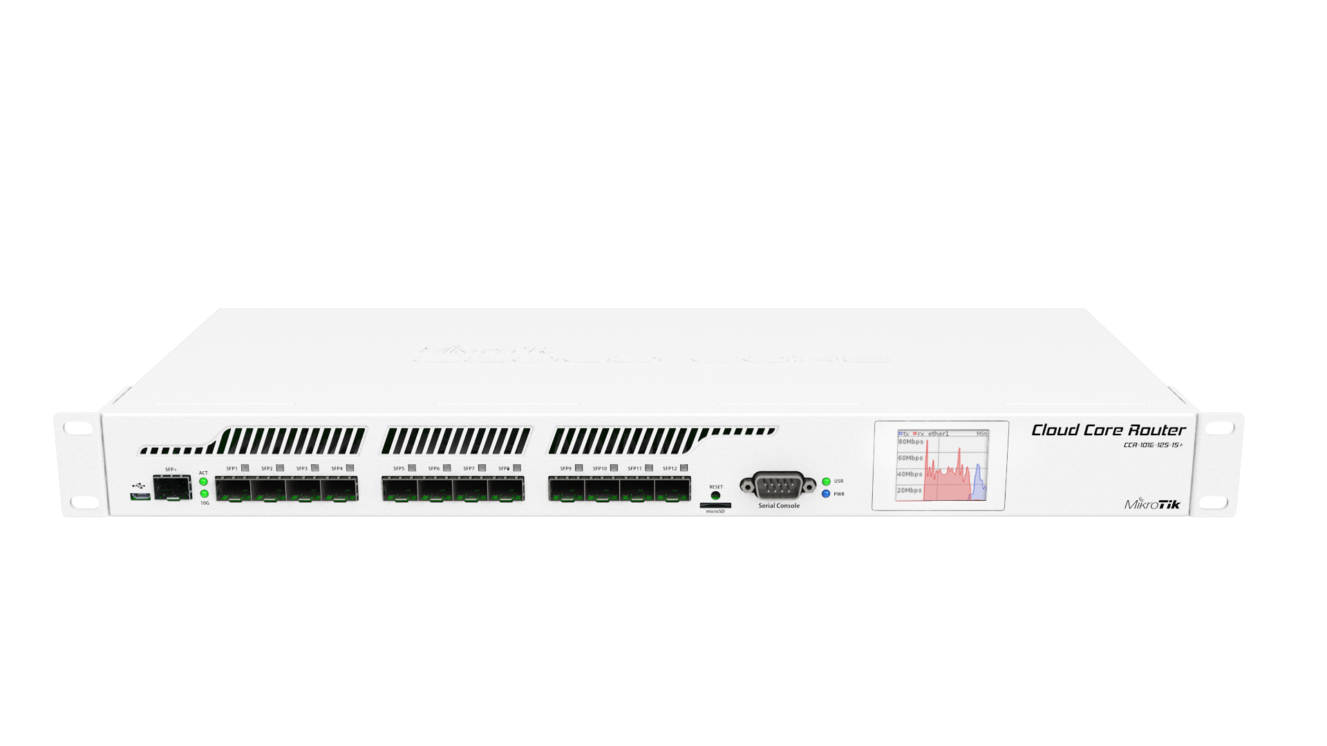 Router Mikrotik CCR1016-12S-1S+ 12xSFP 1xSFP+ RouterOS