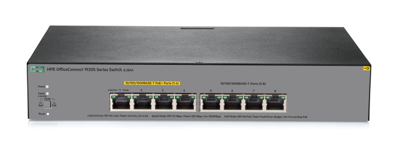 Switch HPE OfficeConnect 1920S 8G PPoE+ 65W Switch