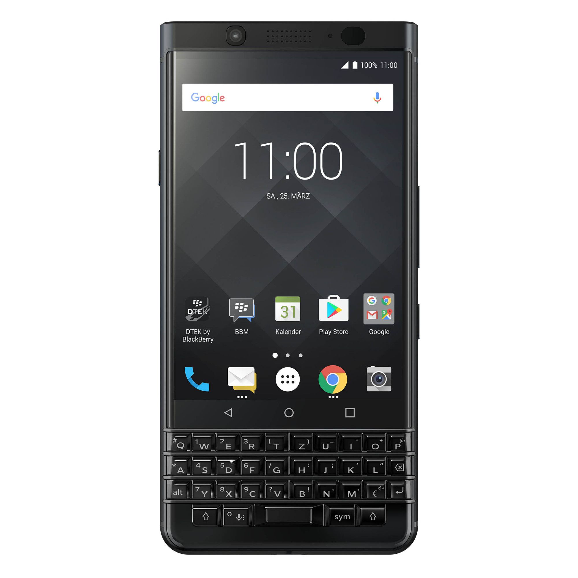 Telefon Mobil BlackBerry KEYone Qwerty 64GB Flash 4GB RAM Single SIM 4G Black