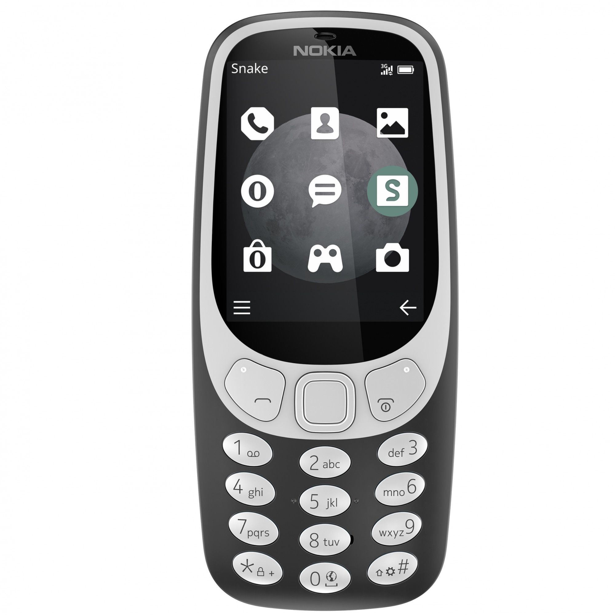 Telefon Mobil Nokia 3310 (2017) Dual SIM Charcoal