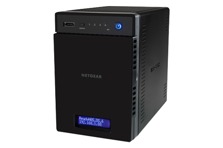 Nas Netgear ReadyNAS RN214 Gigabit 4-bay fara HDD-uri