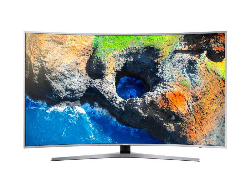 Televizor LED Samsung Smart TV UE49MU6502 123cm Curbat 4K Ultra HD HDR WiFi Direct Argintiu