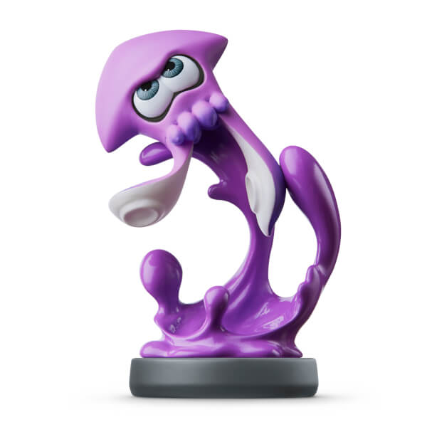 Figurina Amiibo Purple Squid (splatoon)