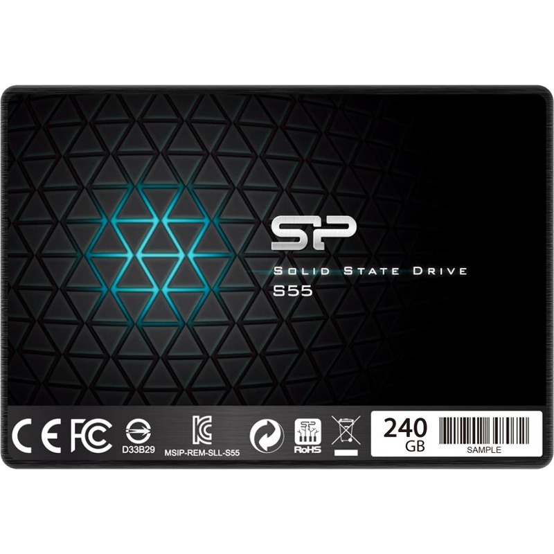 Hard disk ssd silicon power slim s55 240gb 2.5 