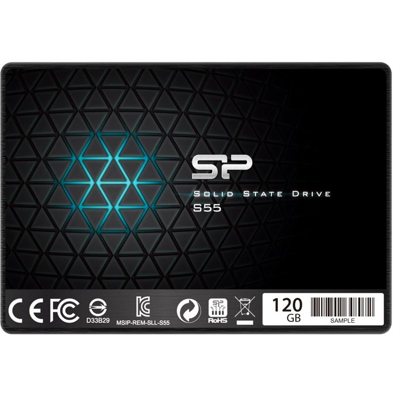 Hard disk ssd silicon power slim s55 120gb 2.5 