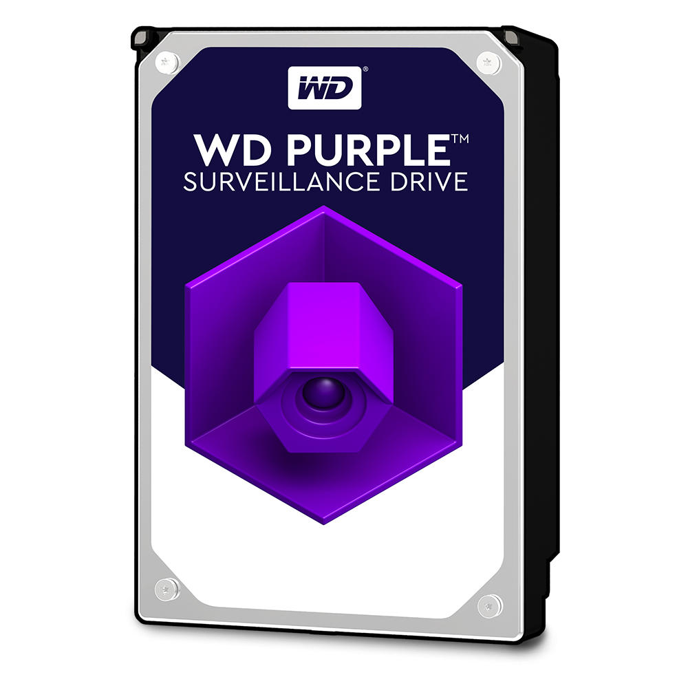 Hard Disk Desktop Western Digital WD Purple Surveillance 4TB 5400RPM SATA3 64MB