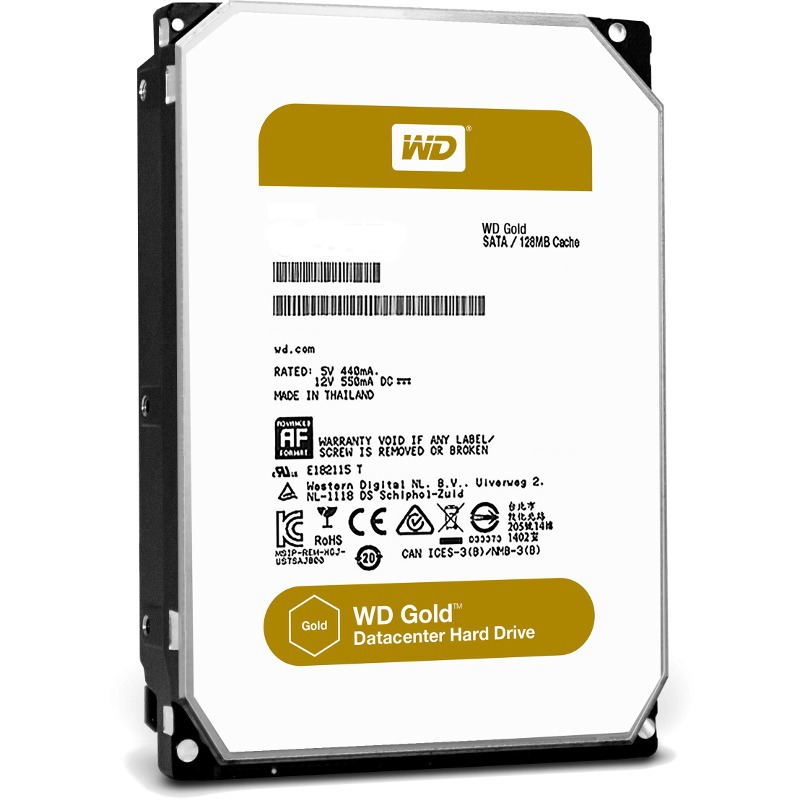 Hard Disk Server Western Digital Gold 2TB 3.5 SATA3 128MB