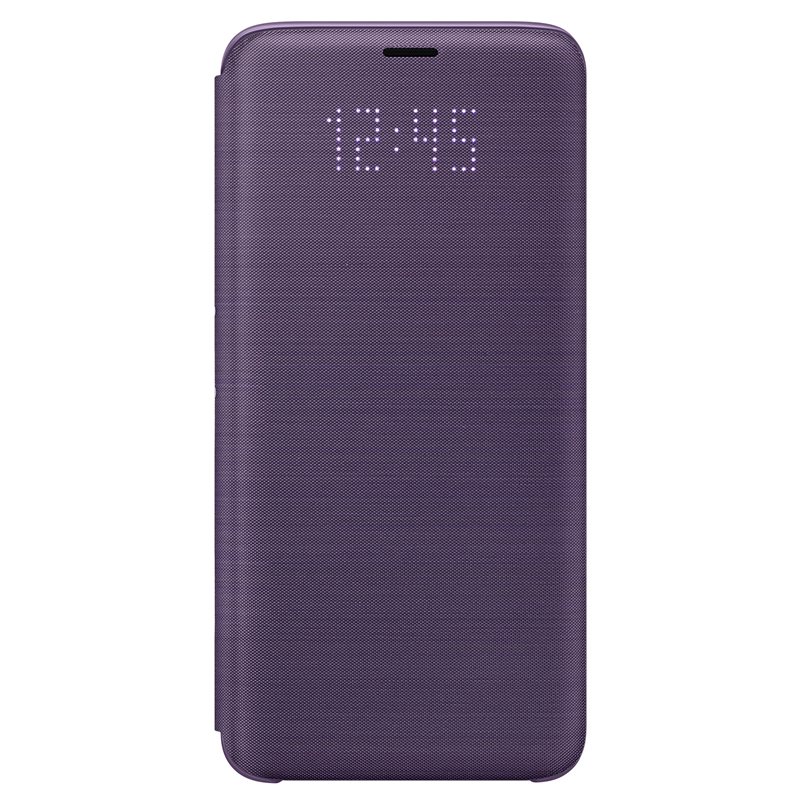 Husa LED Flip Wallet Samsung EF-NG960 pentru Samsung Galaxy S9 G960 Violet