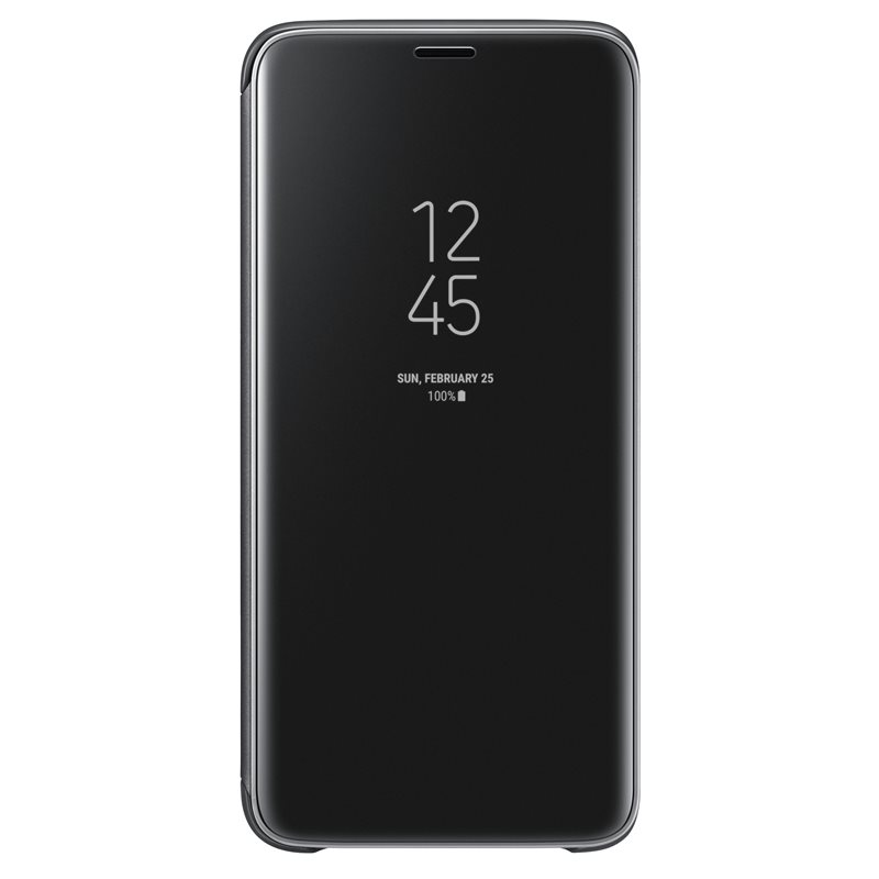 Husa Clear View Cover Samsung EF-ZG960 pentru Samsung Galaxy S9 G960 Black