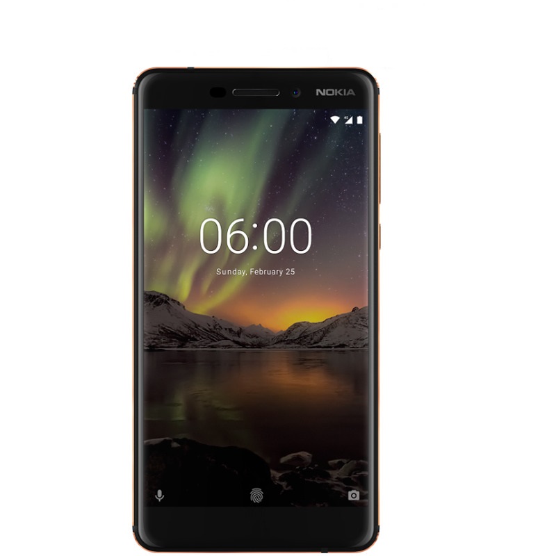 Telefon Mobil Nokia 6 (2018) 32GB Flash 3GB RAM Dual SIM 4G Black