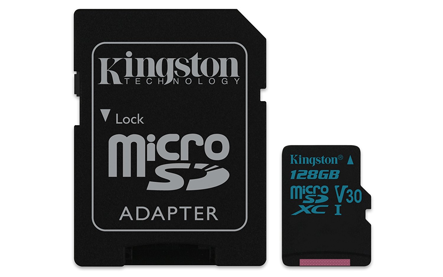 Card de memorie Kingston microSDXC Canvas Go! 128GB Clasa 10 UHS-I U3 Adaptor SD