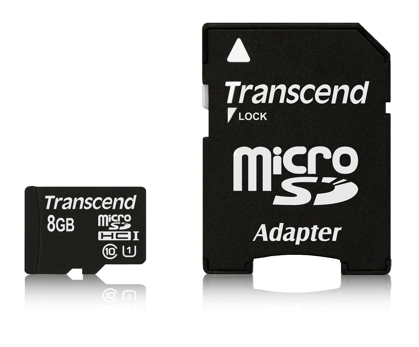 Card de memorie Transcend MicroSDHC 8GB Clasa 10 UHS-I Adaptor SD