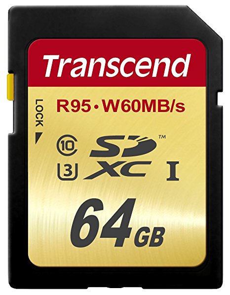 Card de memorie Transcend SDXC 64GB Clasa 10 UHS-I U3