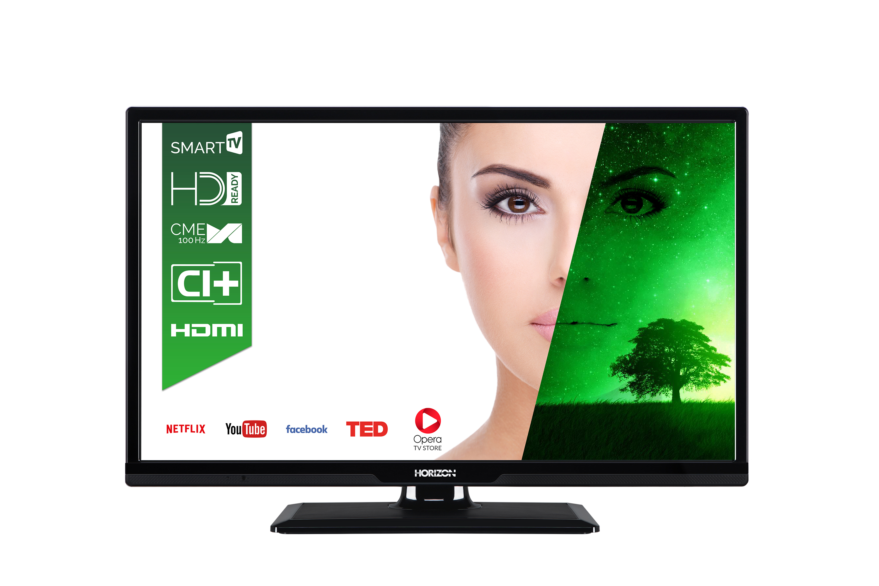 Televizor LED Horizon Smart TV 24HL7130H 61cm HD Ready Negru