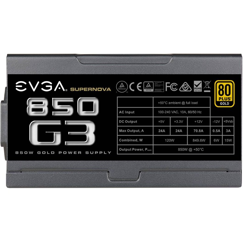 Sursa PC EVGA SuperNOVA 850 G3 80 Plus Gold 850W
