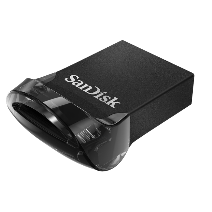 Flash Drive SanDisk Ultra Fit 128GB USB 3.1 Black