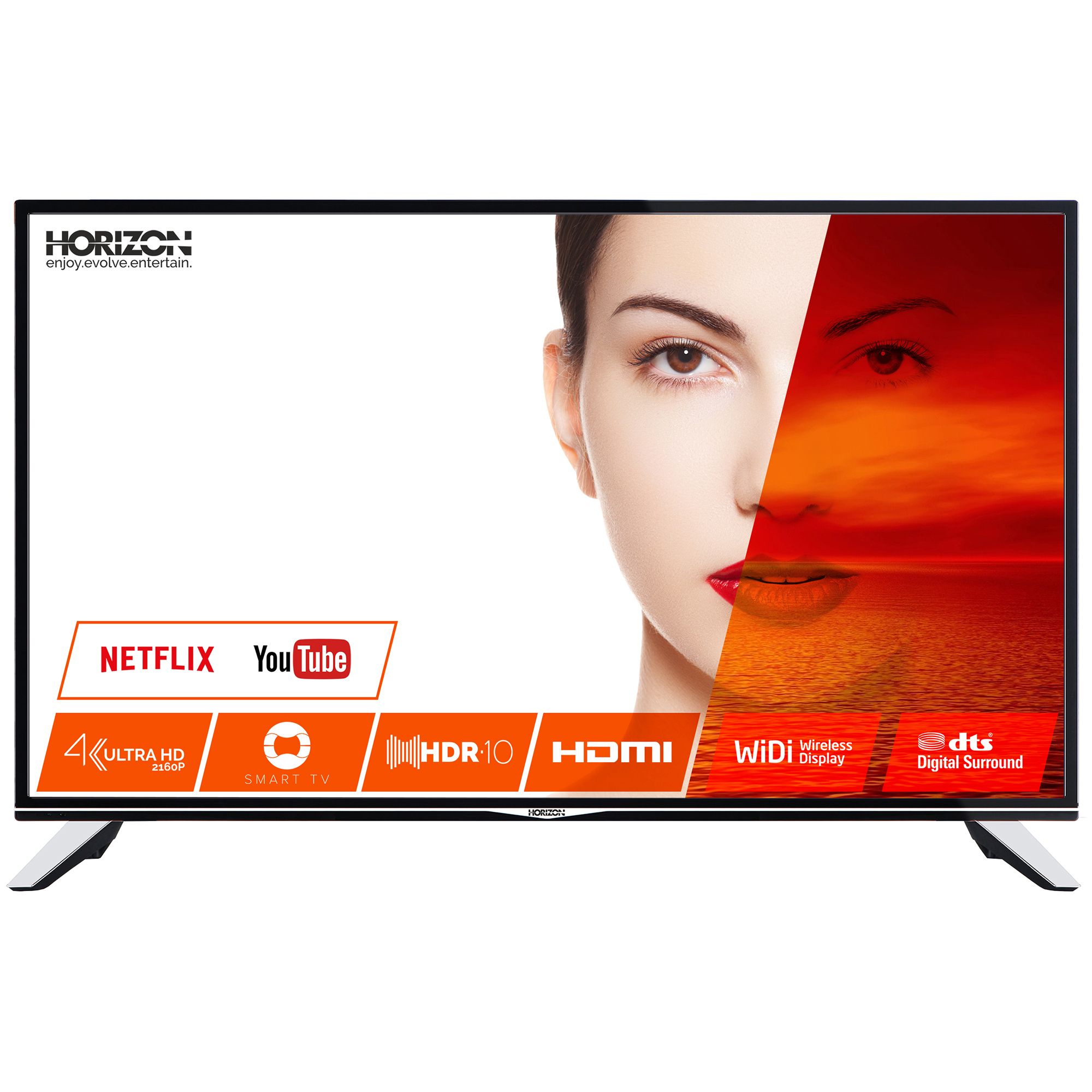 Televizor LED Horizon Smart TV 49HL7530U 124cm 4K Ultra HD Negru