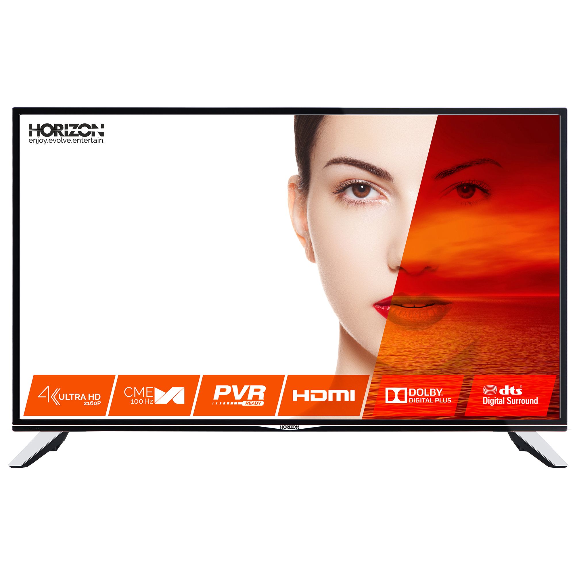 Televizor LED Horizon 43HL7520U 109cm 4K Ultra HD Negru