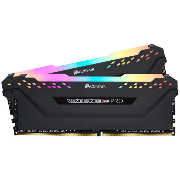 Memorie Desktop Corsair Vengeance RGB PRO, 16GB(2 x 8GB) DDR4, 3600MHz, Black
