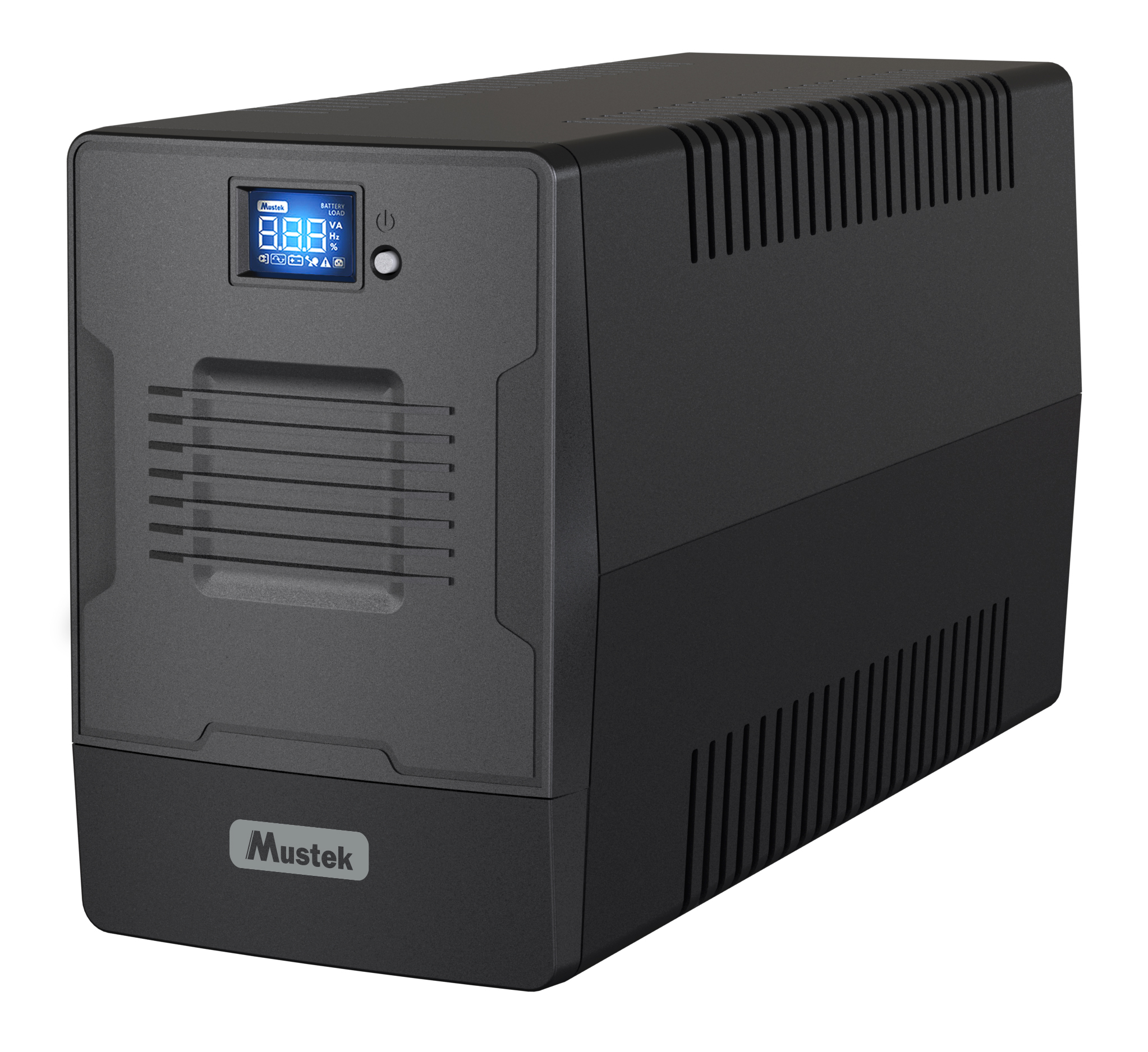 UPS Mustek PowerMust 1000 LCD Line Interactive 2xIEC 2xSchuko 1000VA/600W