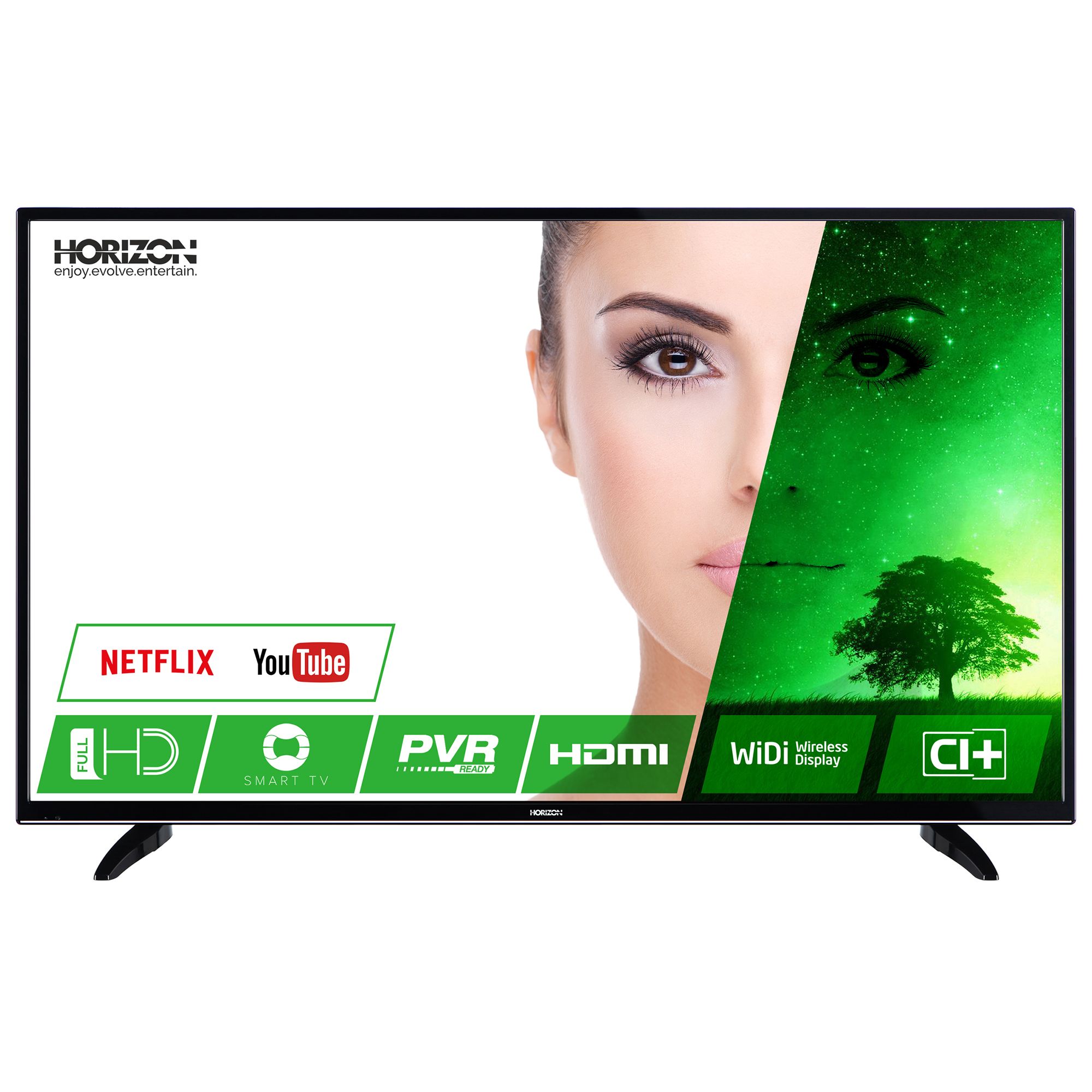 Televizor LED Horizon Smart TV 40HL7330F 102cm Full HD Negru